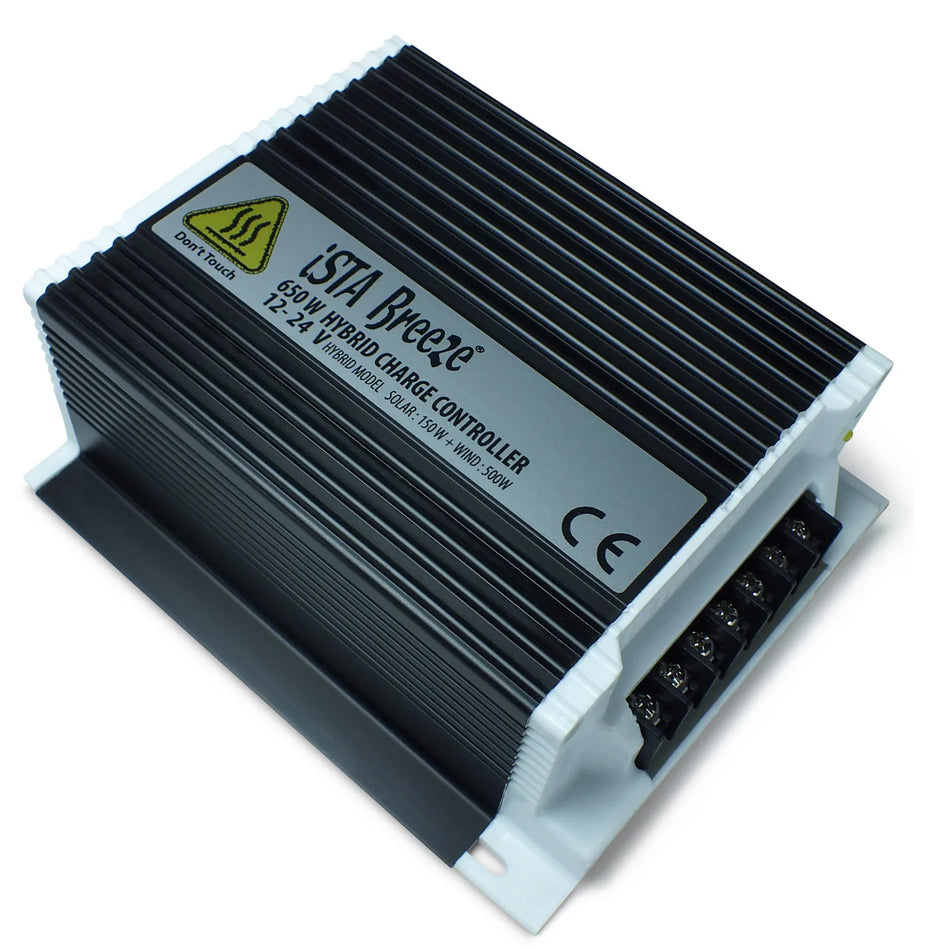 IstaBreeze® iHCC650 12V/24V Hybrid Charge Controller for 500W Wind Systems