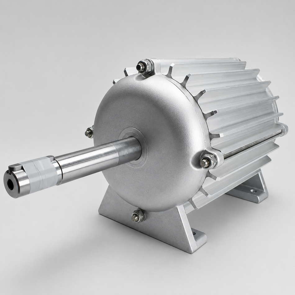 High performance LOW RPM permanent magnet generator 2 KW or 4 KW in 48 Volt