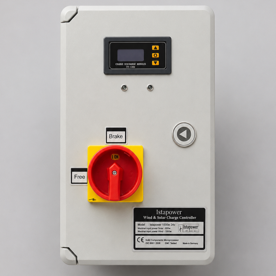 IstaBreeze® 800W–1000W Hybrid Charge Controller – 12V / 24V / 48V