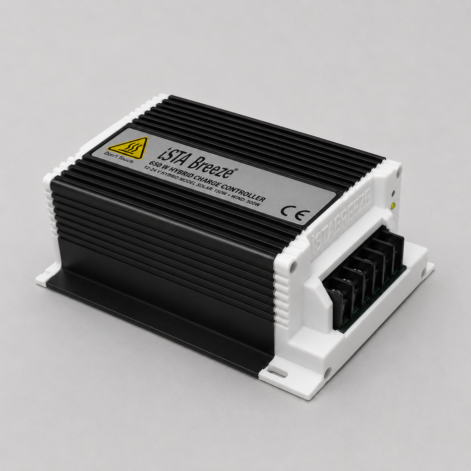 IstaBreeze® iHCC650 12V/24V Hybrid Charge Controller for 500W Wind Systems
